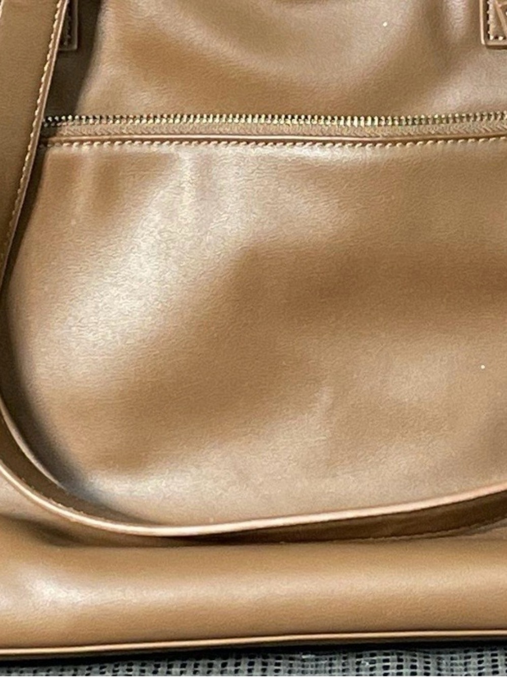 Coffee White Elm Gemini Convertible Backpack w/ Extra xl Strap and Dust Bag - Picture 6 of 9